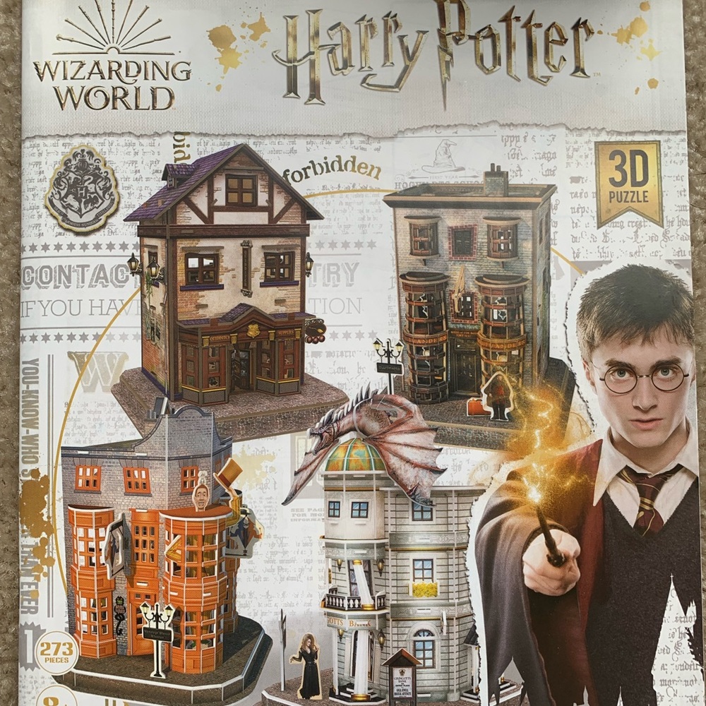 Harry Potter 3D puzzle - Weasleys’ Wizard Wheezes, Quality Quidditch Supplies